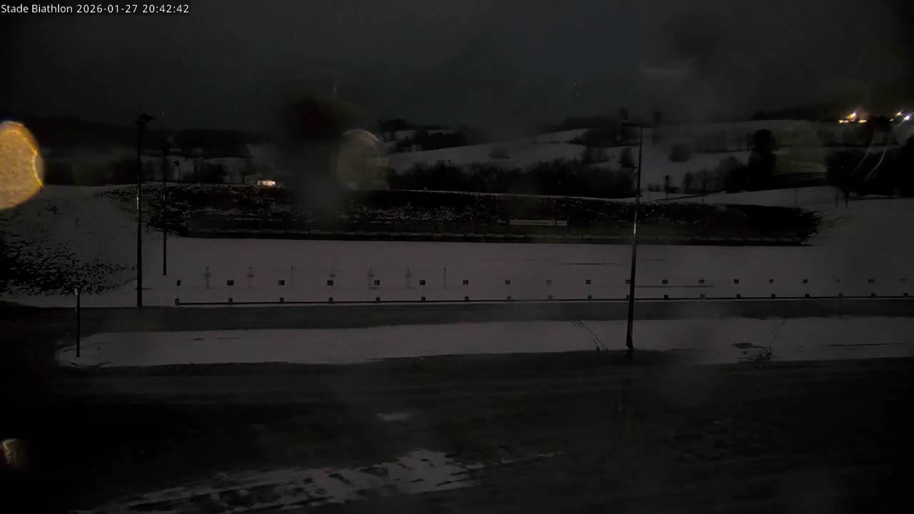 Haut-Valromey, Plateau de Retord, Stade de Biathlon Des Plans d'Hotonnes (Plans d'Hotonnes Biathlon Stadium) Live Cam - Belley, Ain, Auvergne-Rhône-Alpes, France