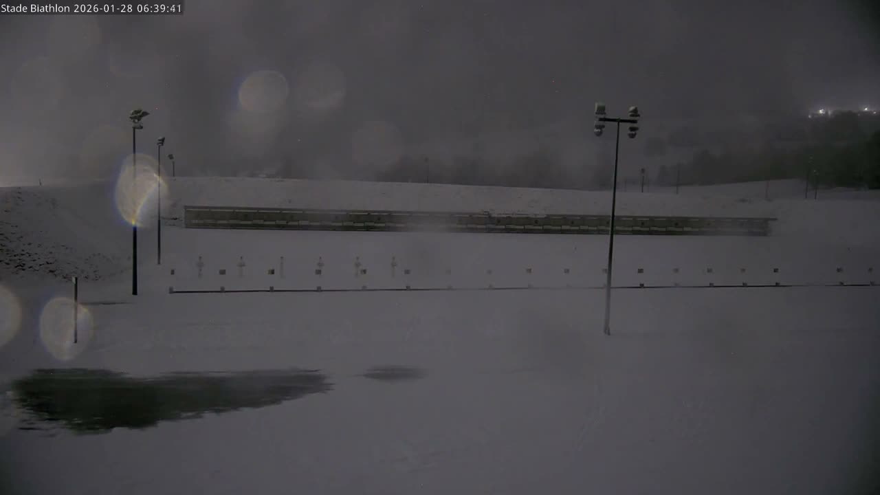 Haut-Valromey, Plateau de Retord, Stade de Biathlon Des Plans d'Hotonnes (Plans d'Hotonnes Biathlon Stadium) Live Cam - Belley, Ain, Auvergne-Rhône-Alpes, France