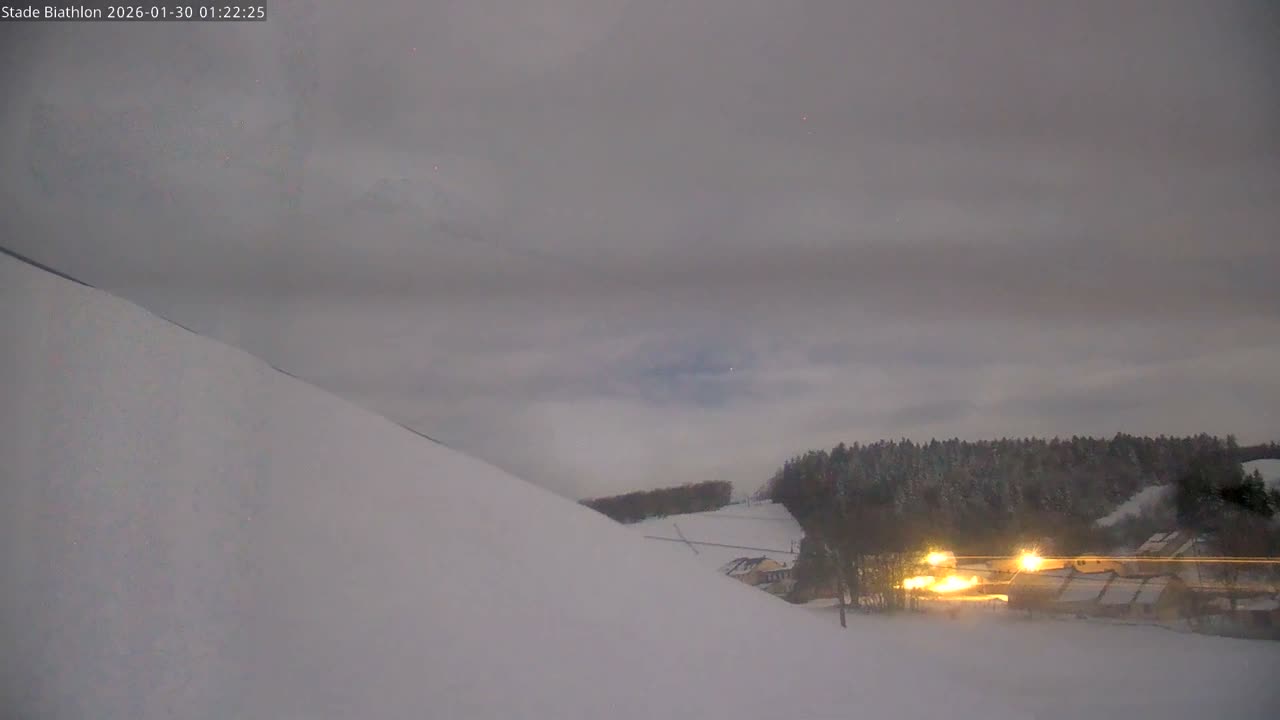 Haut-Valromey, Plateau de Retord, Stade de Biathlon Des Plans d'Hotonnes (Plans d'Hotonnes Biathlon Stadium) Live Cam - Belley, Ain, Auvergne-Rhône-Alpes, France