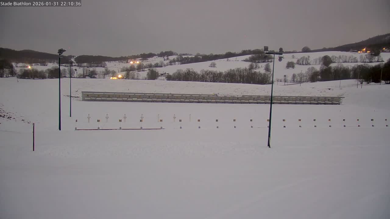 Haut-Valromey, Plateau de Retord, Stade de Biathlon Des Plans d'Hotonnes (Plans d'Hotonnes Biathlon Stadium) Live Cam - Belley, Ain, Auvergne-Rhône-Alpes, France