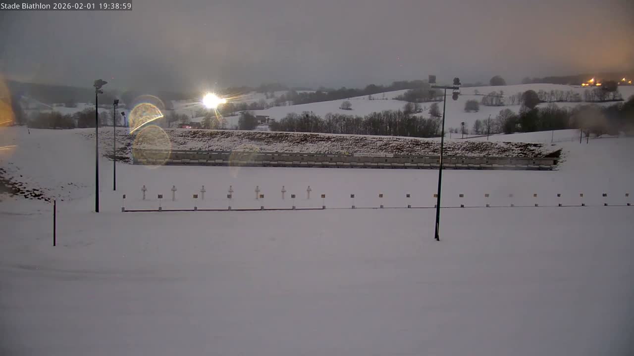 Haut-Valromey, Plateau de Retord, Stade de Biathlon Des Plans d'Hotonnes (Plans d'Hotonnes Biathlon Stadium) Live Cam - Belley, Ain, Auvergne-Rhône-Alpes, France