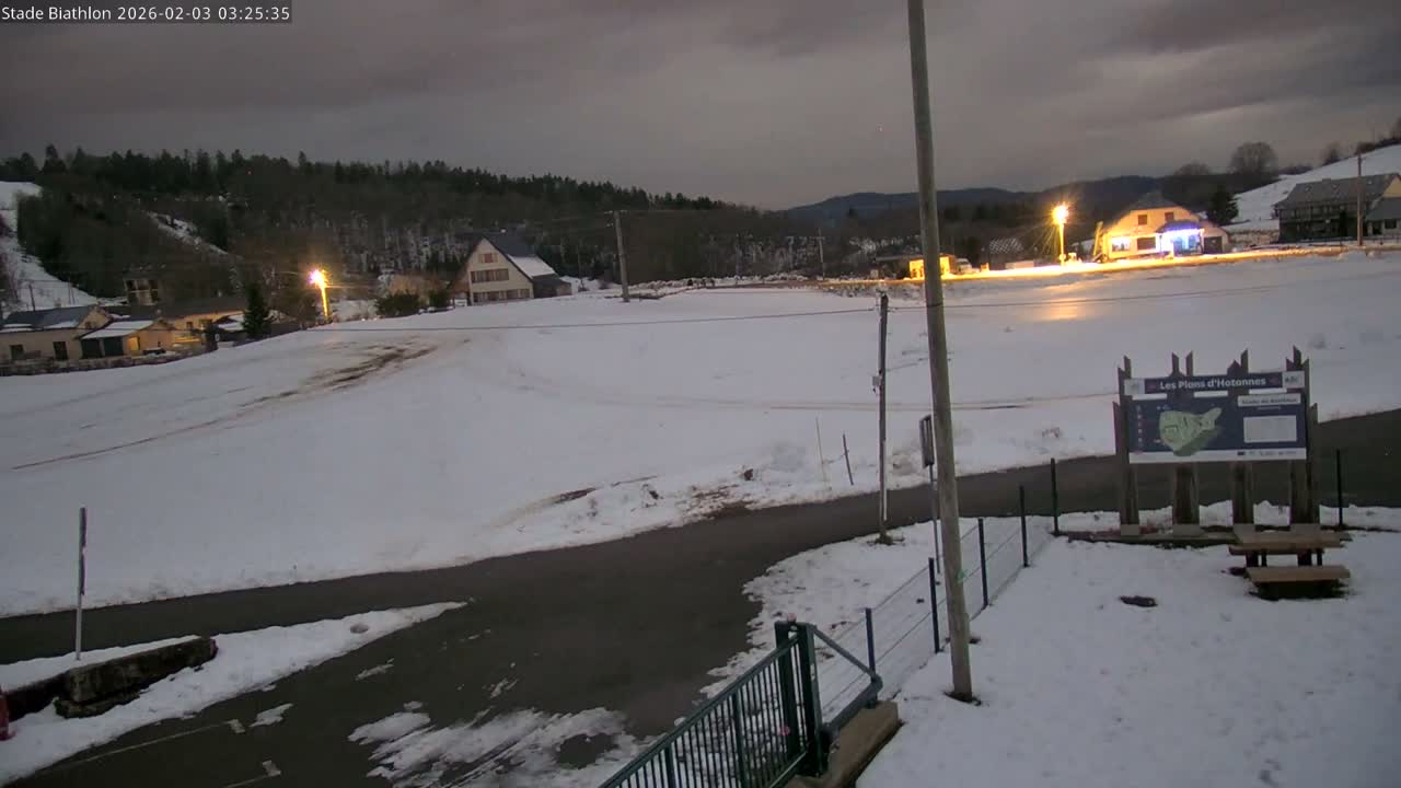 Haut-Valromey, Plateau de Retord, Stade de Biathlon Des Plans d'Hotonnes (Plans d'Hotonnes Biathlon Stadium) Live Cam - Belley, Ain, Auvergne-Rhône-Alpes, France