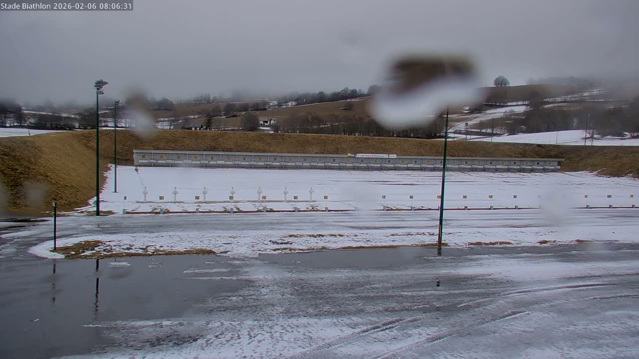 Haut-Valromey, Plateau de Retord, Stade de Biathlon Des Plans d'Hotonnes (Plans d'Hotonnes Biathlon Stadium) Live Cam - Belley, Ain, Auvergne-Rhône-Alpes, France