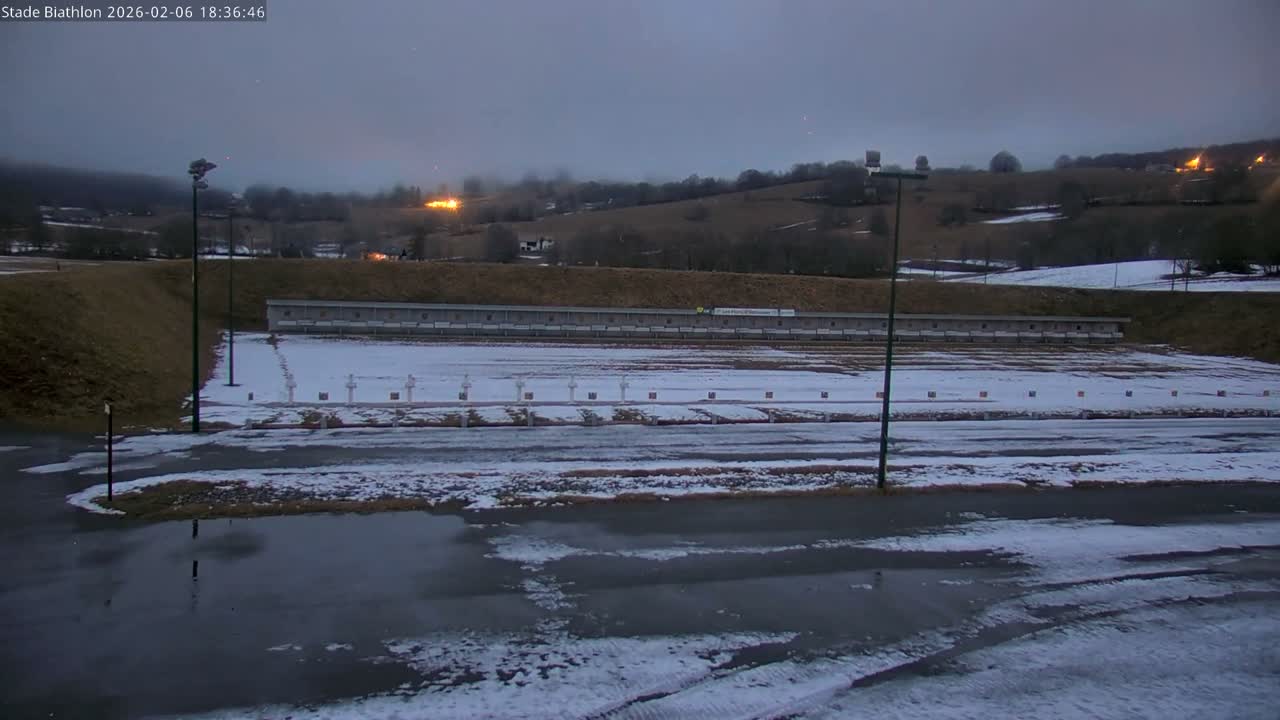 Haut-Valromey, Plateau de Retord, Stade de Biathlon Des Plans d'Hotonnes (Plans d'Hotonnes Biathlon Stadium) Live Cam - Belley, Ain, Auvergne-Rhône-Alpes, France