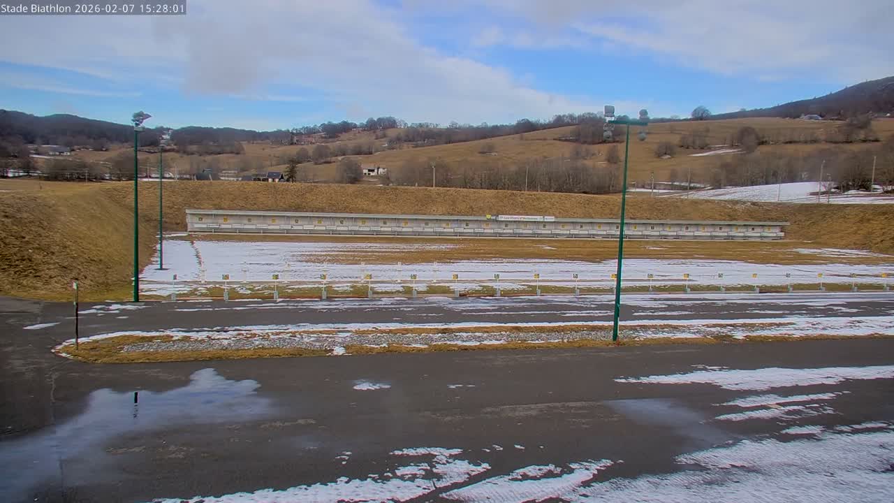 Haut-Valromey, Plateau de Retord, Stade de Biathlon Des Plans d'Hotonnes (Plans d'Hotonnes Biathlon Stadium) Live Cam - Belley, Ain, Auvergne-Rhône-Alpes, France