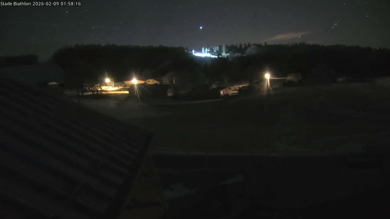 Haut-Valromey, Plateau de Retord, Stade de Biathlon Des Plans d'Hotonnes (Plans d'Hotonnes Biathlon Stadium) Live Cam - Belley, Ain, Auvergne-Rhône-Alpes, France