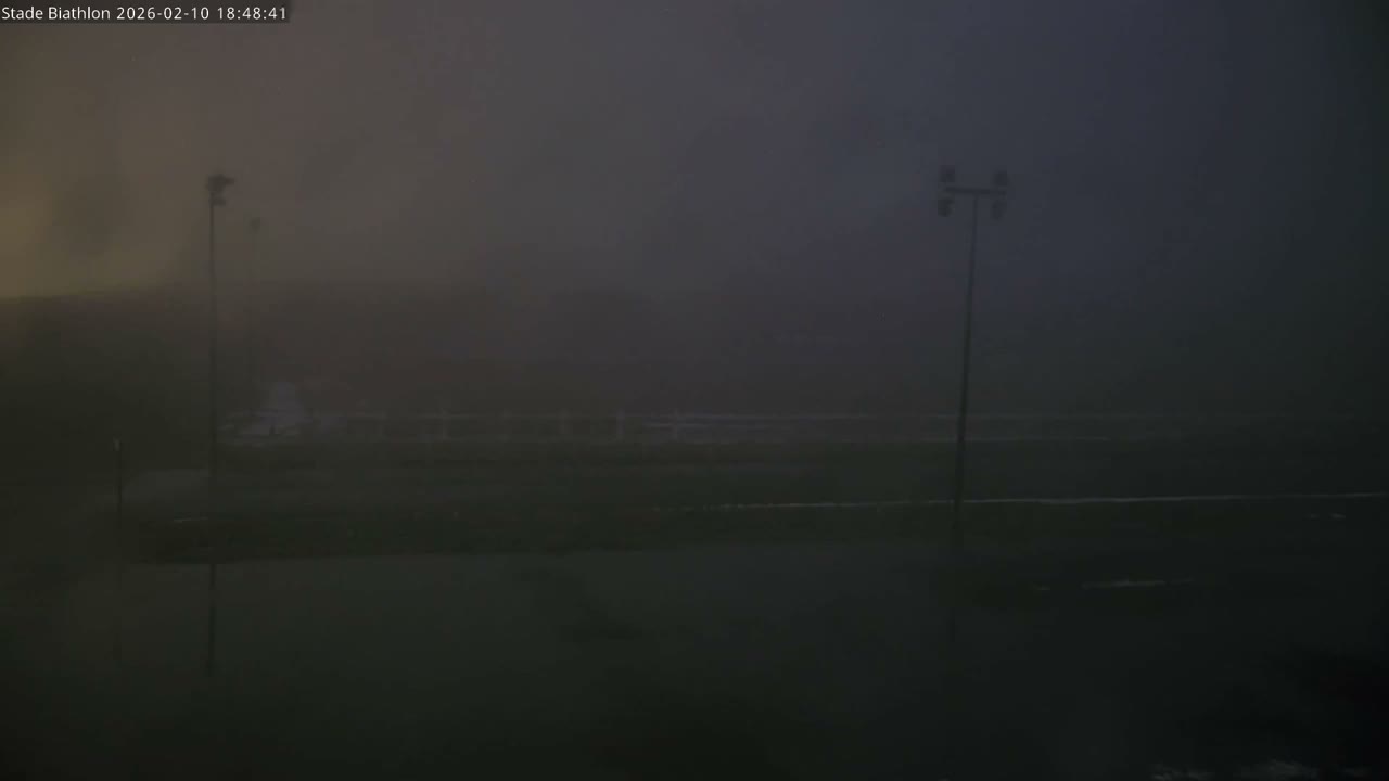 Haut-Valromey, Plateau de Retord, Stade de Biathlon Des Plans d'Hotonnes (Plans d'Hotonnes Biathlon Stadium) Live Cam - Belley, Ain, Auvergne-Rhône-Alpes, France