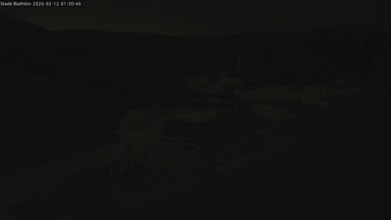 Haut-Valromey, Plateau de Retord, Stade de Biathlon Des Plans d'Hotonnes (Plans d'Hotonnes Biathlon Stadium) Live Cam - Belley, Ain, Auvergne-Rhône-Alpes, France