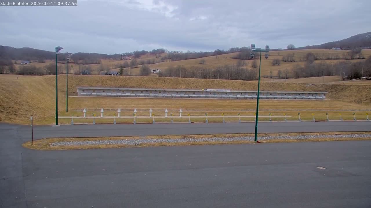 Haut-Valromey, Plateau de Retord, Stade de Biathlon Des Plans d'Hotonnes (Plans d'Hotonnes Biathlon Stadium) Live Cam - Belley, Ain, Auvergne-Rhône-Alpes, France