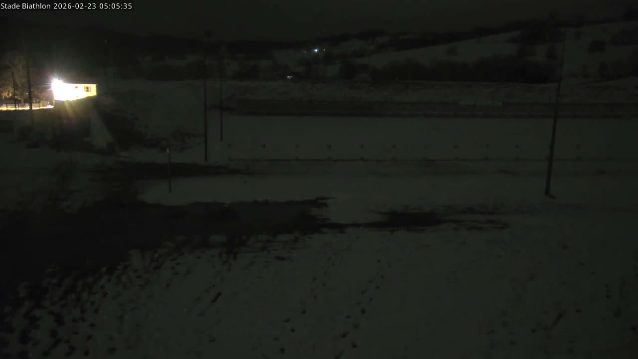 Haut-Valromey, Plateau de Retord, Stade de Biathlon Des Plans d'Hotonnes (Plans d'Hotonnes Biathlon Stadium) Live Cam - Belley, Ain, Auvergne-Rhône-Alpes, France