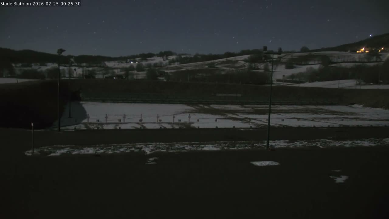 Haut-Valromey, Plateau de Retord, Stade de Biathlon Des Plans d'Hotonnes (Plans d'Hotonnes Biathlon Stadium) Live Cam - Belley, Ain, Auvergne-Rhône-Alpes, France