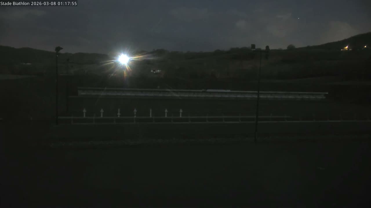 Haut-Valromey, Plateau de Retord, Stade de Biathlon Des Plans d'Hotonnes (Plans d'Hotonnes Biathlon Stadium) Live Cam - Belley, Ain, Auvergne-Rhône-Alpes, France