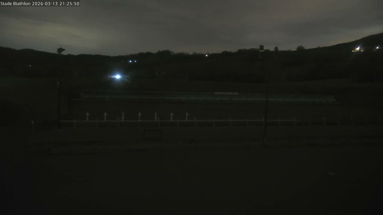 Haut-Valromey, Plateau de Retord, Stade de Biathlon Des Plans d'Hotonnes (Plans d'Hotonnes Biathlon Stadium) Live Cam - Belley, Ain, Auvergne-Rhône-Alpes, France