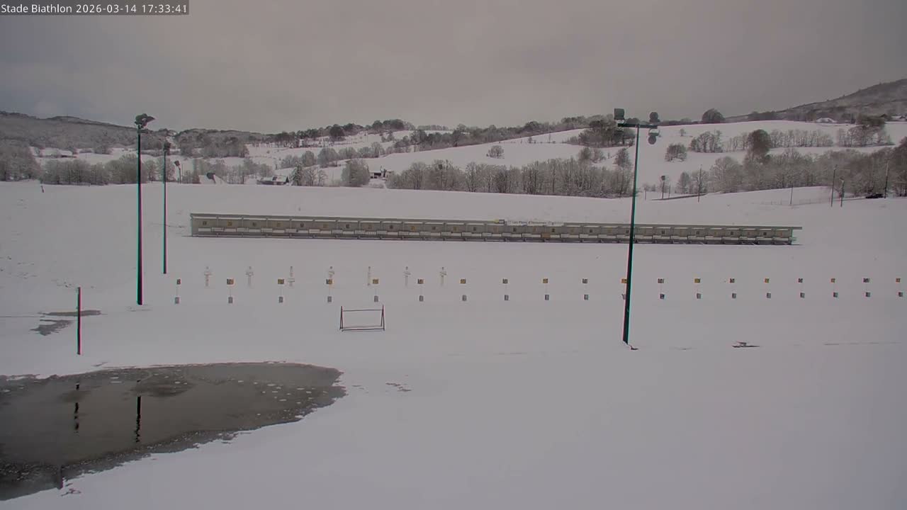 Haut-Valromey, Plateau de Retord, Stade de Biathlon Des Plans d'Hotonnes (Plans d'Hotonnes Biathlon Stadium) Live Cam - Belley, Ain, Auvergne-Rhône-Alpes, France