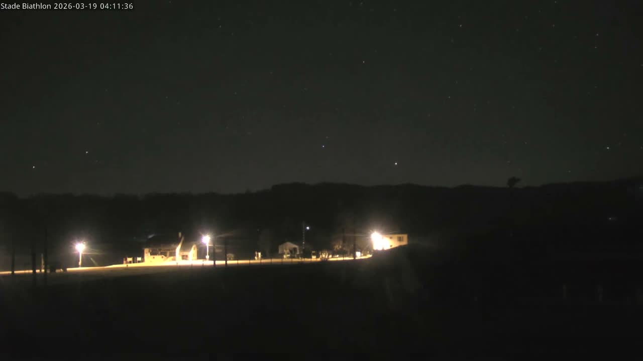 Haut-Valromey, Plateau de Retord, Stade de Biathlon Des Plans d'Hotonnes (Plans d'Hotonnes Biathlon Stadium) Live Cam - Belley, Ain, Auvergne-Rhône-Alpes, France
