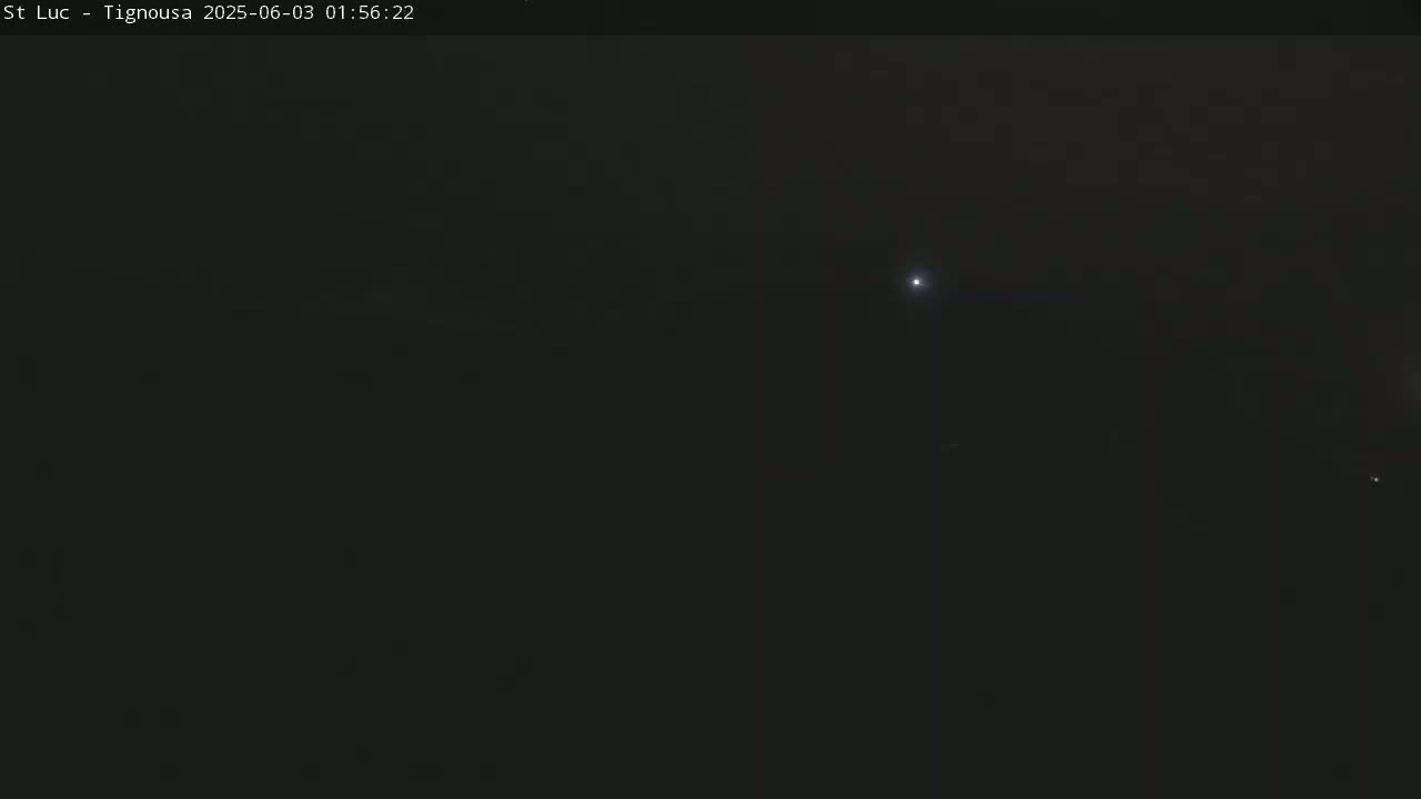 Saint Luc, Tignousa & Swiss Alps View  Live Cam - Anniviers, Sierre, Valais, Switzerland