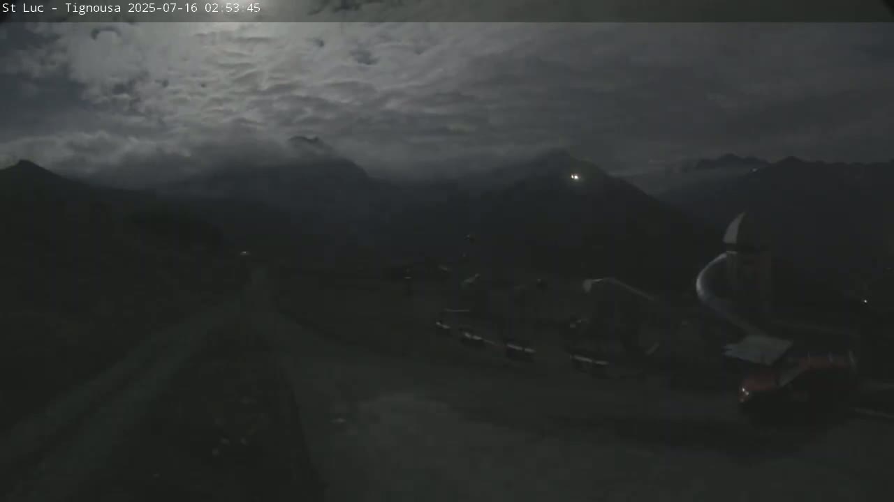Saint Luc, Tignousa & Swiss Alps View  Live Cam - Anniviers, Sierre, Valais, Switzerland