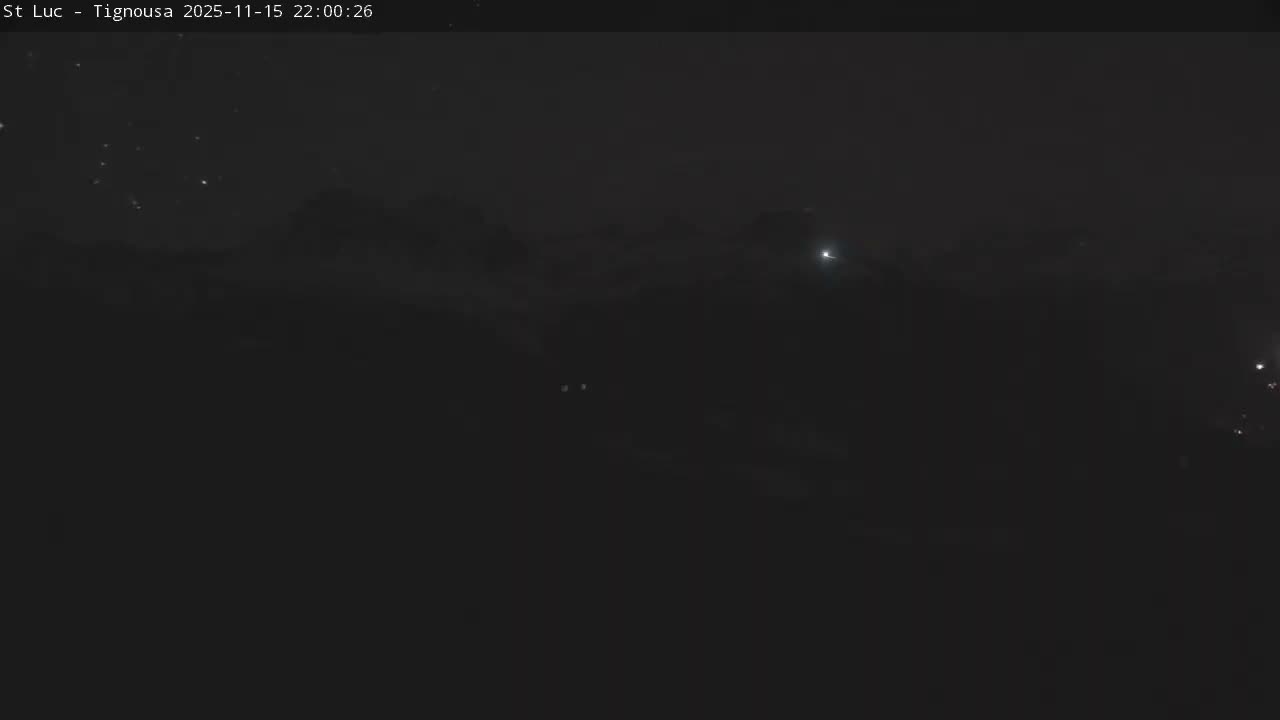 Saint Luc, Tignousa & Swiss Alps View  Live Cam - Anniviers, Sierre, Valais, Switzerland
