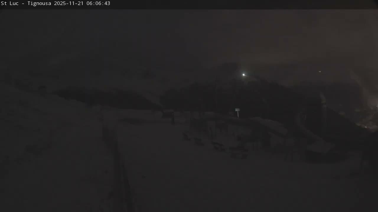 Saint Luc, Tignousa & Swiss Alps View  Live Cam - Anniviers, Sierre, Valais, Switzerland