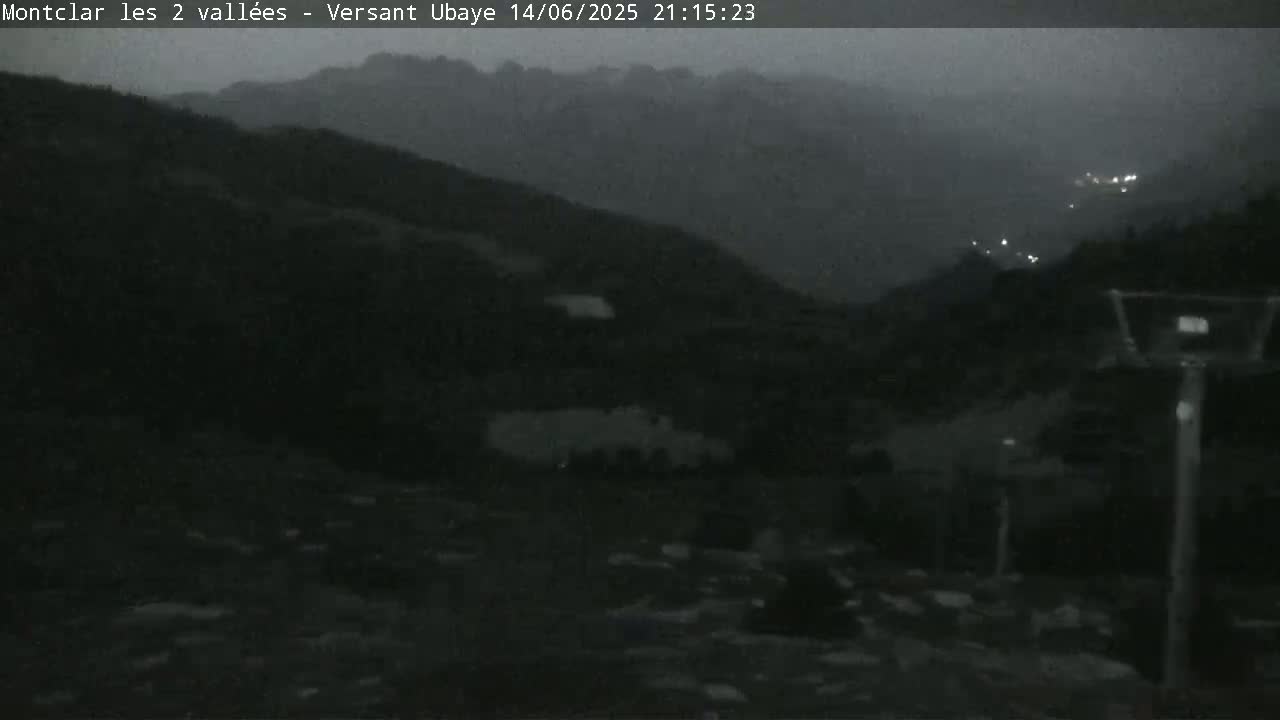 Saint Jaen, Montclar Summet Station les 2 Vallées ( Summit Station the 2 Valleys) & Fun Zone Live Cam - Digne-les-Bains, 	Alpes-de-Haute-Provence, Provence-Alpes-Côte d’Azur, France
