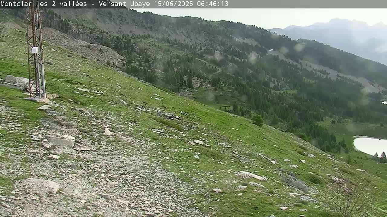Saint Jaen, Montclar Summet Station les 2 Vallées ( Summit Station the 2 Valleys) & Fun Zone Live Cam - Digne-les-Bains, 	Alpes-de-Haute-Provence, Provence-Alpes-Côte d’Azur, France