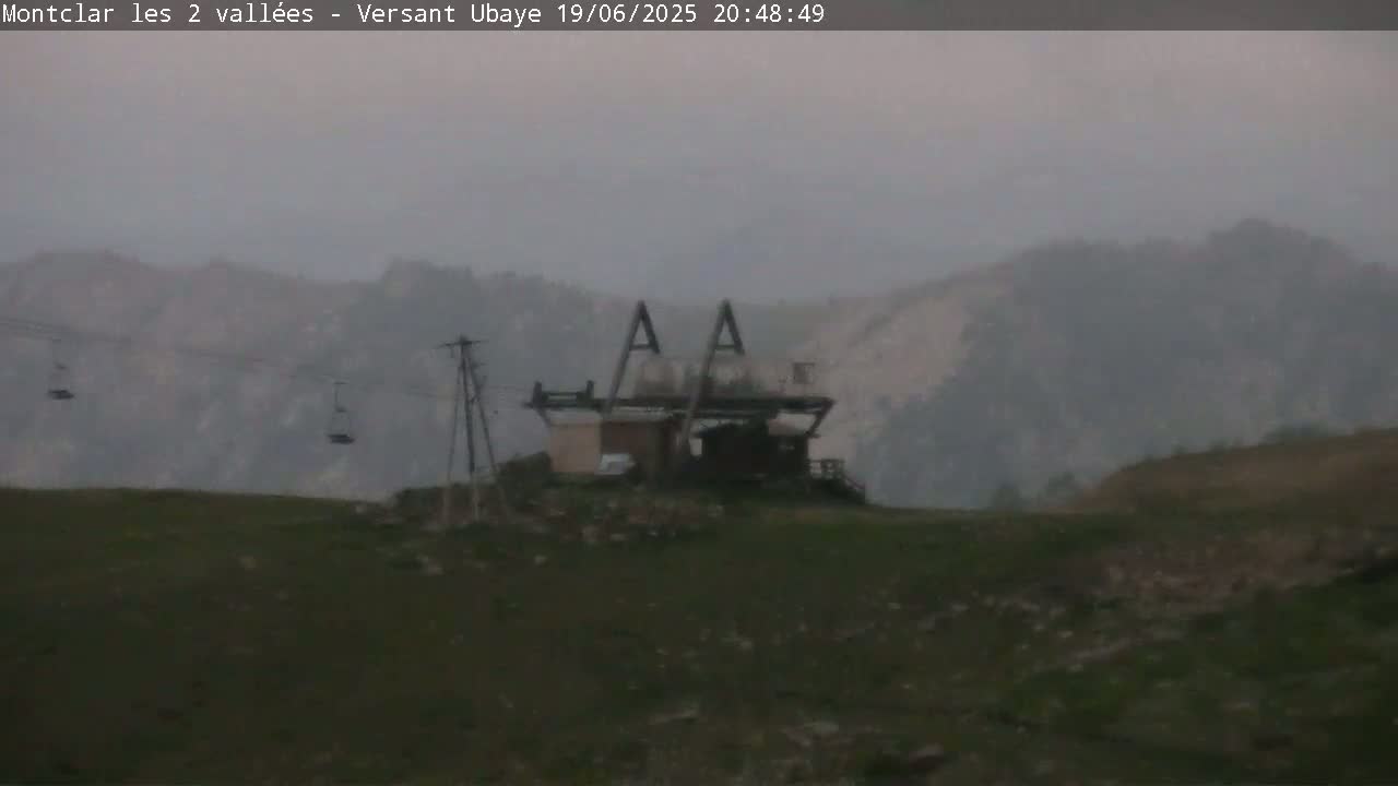 Saint Jaen, Montclar Summet Station les 2 Vallées ( Summit Station the 2 Valleys) & Fun Zone Live Cam - Digne-les-Bains, 	Alpes-de-Haute-Provence, Provence-Alpes-Côte d’Azur, France