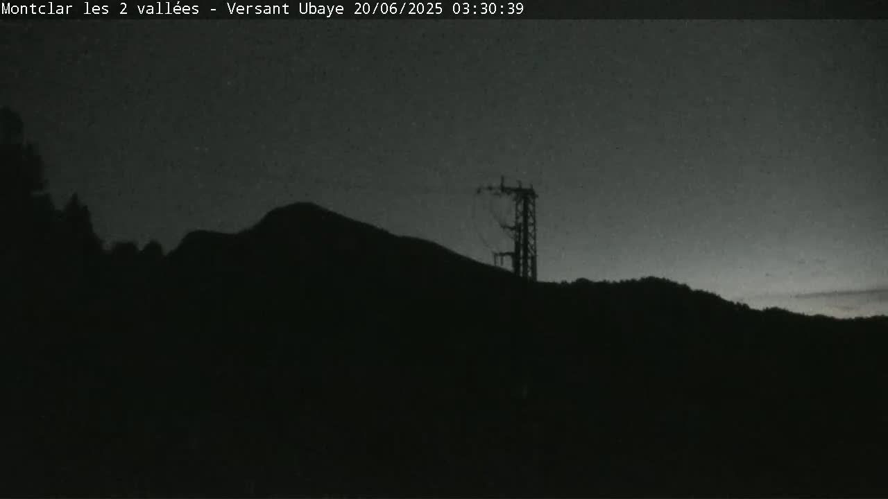 Saint Jaen, Montclar Summet Station les 2 Vallées ( Summit Station the 2 Valleys) & Fun Zone Live Cam - Digne-les-Bains, 	Alpes-de-Haute-Provence, Provence-Alpes-Côte d’Azur, France