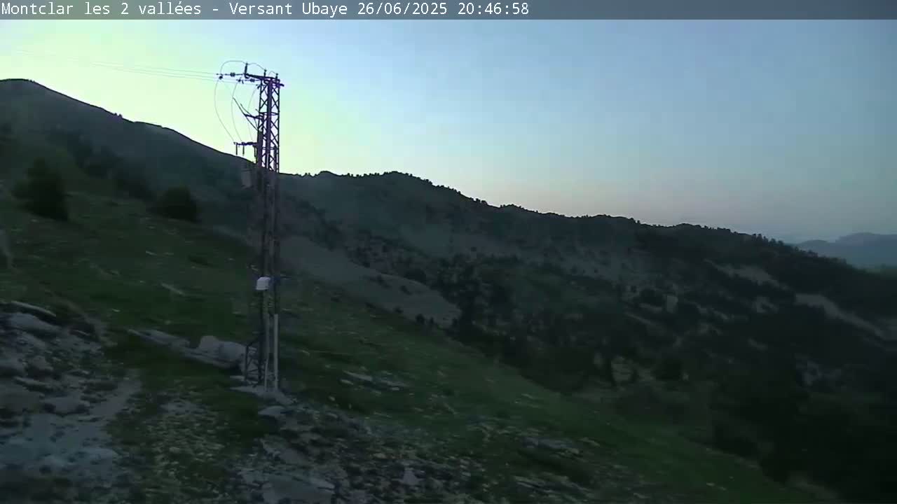 Saint Jaen, Montclar Summet Station les 2 Vallées ( Summit Station the 2 Valleys) & Fun Zone Live Cam - Digne-les-Bains, 	Alpes-de-Haute-Provence, Provence-Alpes-Côte d’Azur, France
