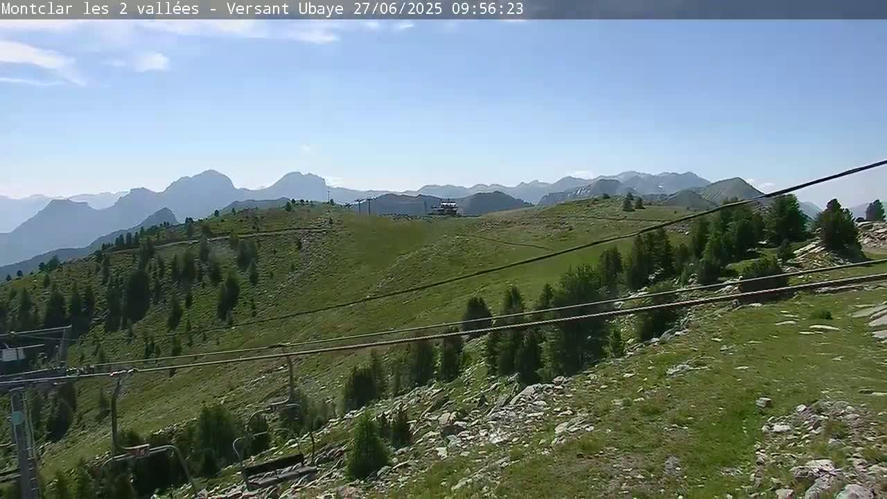 Saint Jaen, Montclar Summet Station les 2 Vallées ( Summit Station the 2 Valleys) & Fun Zone Live Cam - Digne-les-Bains, 	Alpes-de-Haute-Provence, Provence-Alpes-Côte d’Azur, France