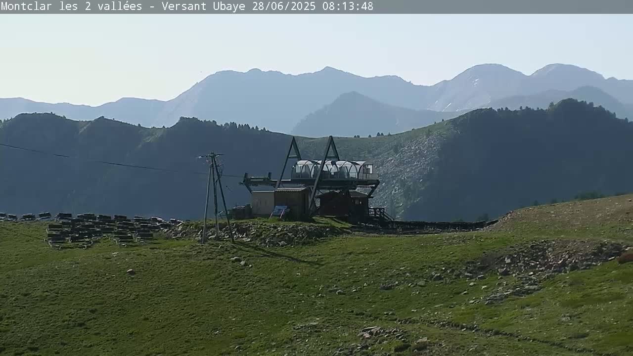 Saint Jaen, Montclar Summet Station les 2 Vallées ( Summit Station the 2 Valleys) & Fun Zone Live Cam - Digne-les-Bains, 	Alpes-de-Haute-Provence, Provence-Alpes-Côte d’Azur, France