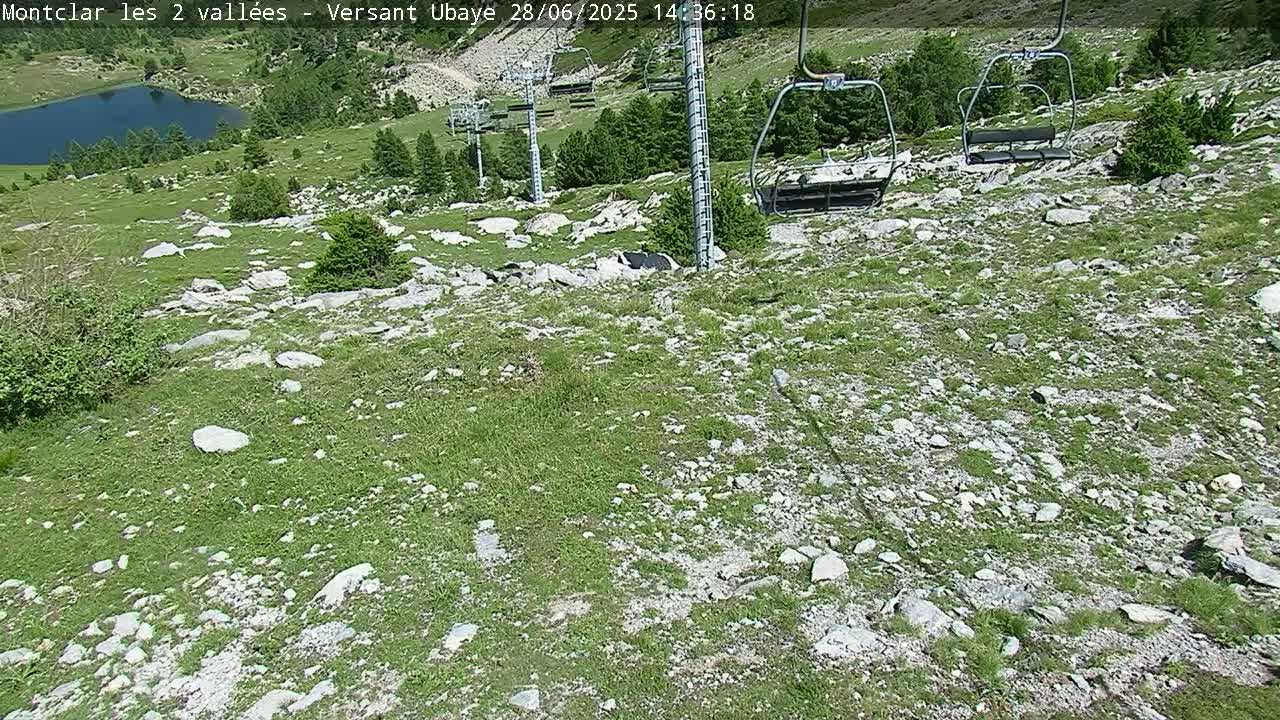 Saint Jaen, Montclar Summet Station les 2 Vallées ( Summit Station the 2 Valleys) & Fun Zone Live Cam - Digne-les-Bains, 	Alpes-de-Haute-Provence, Provence-Alpes-Côte d’Azur, France