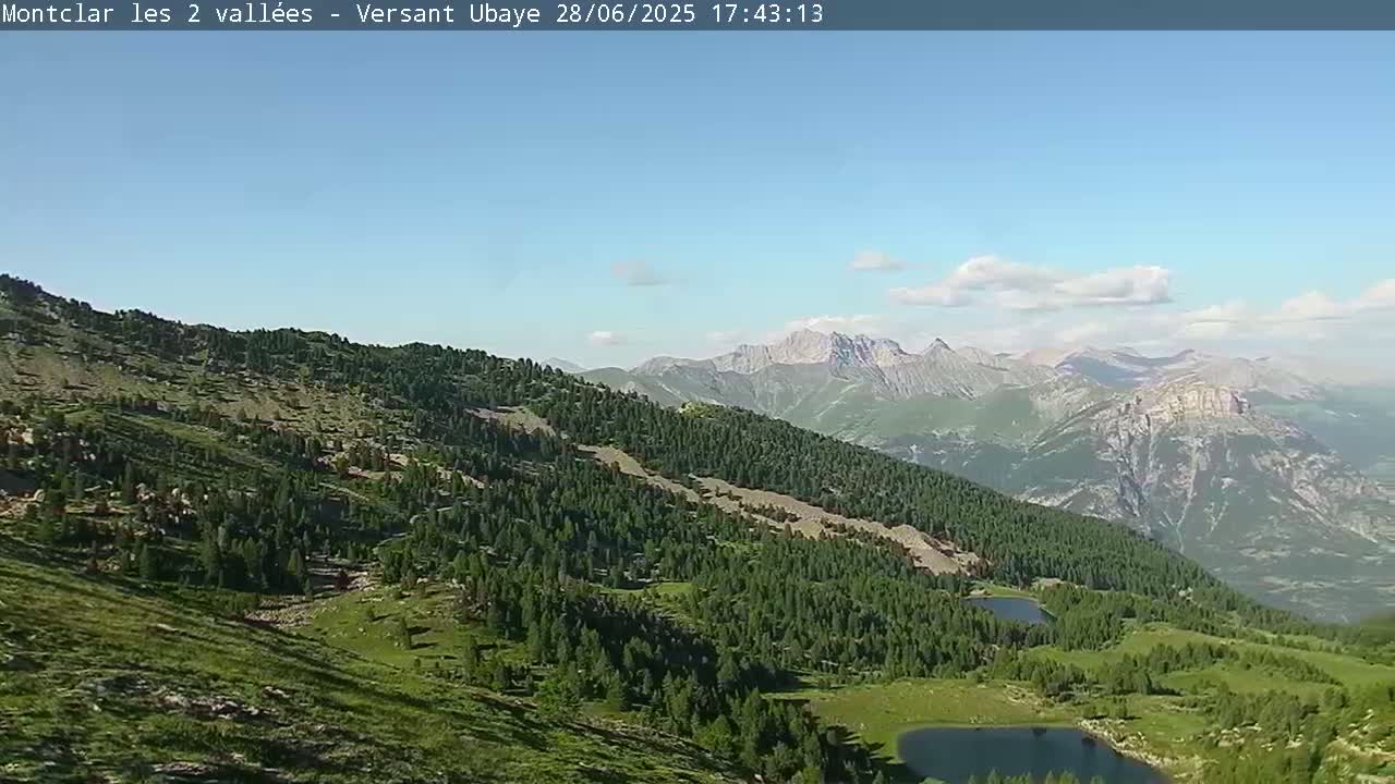 Saint Jaen, Montclar Summet Station les 2 Vallées ( Summit Station the 2 Valleys) & Fun Zone Live Cam - Digne-les-Bains, 	Alpes-de-Haute-Provence, Provence-Alpes-Côte d’Azur, France