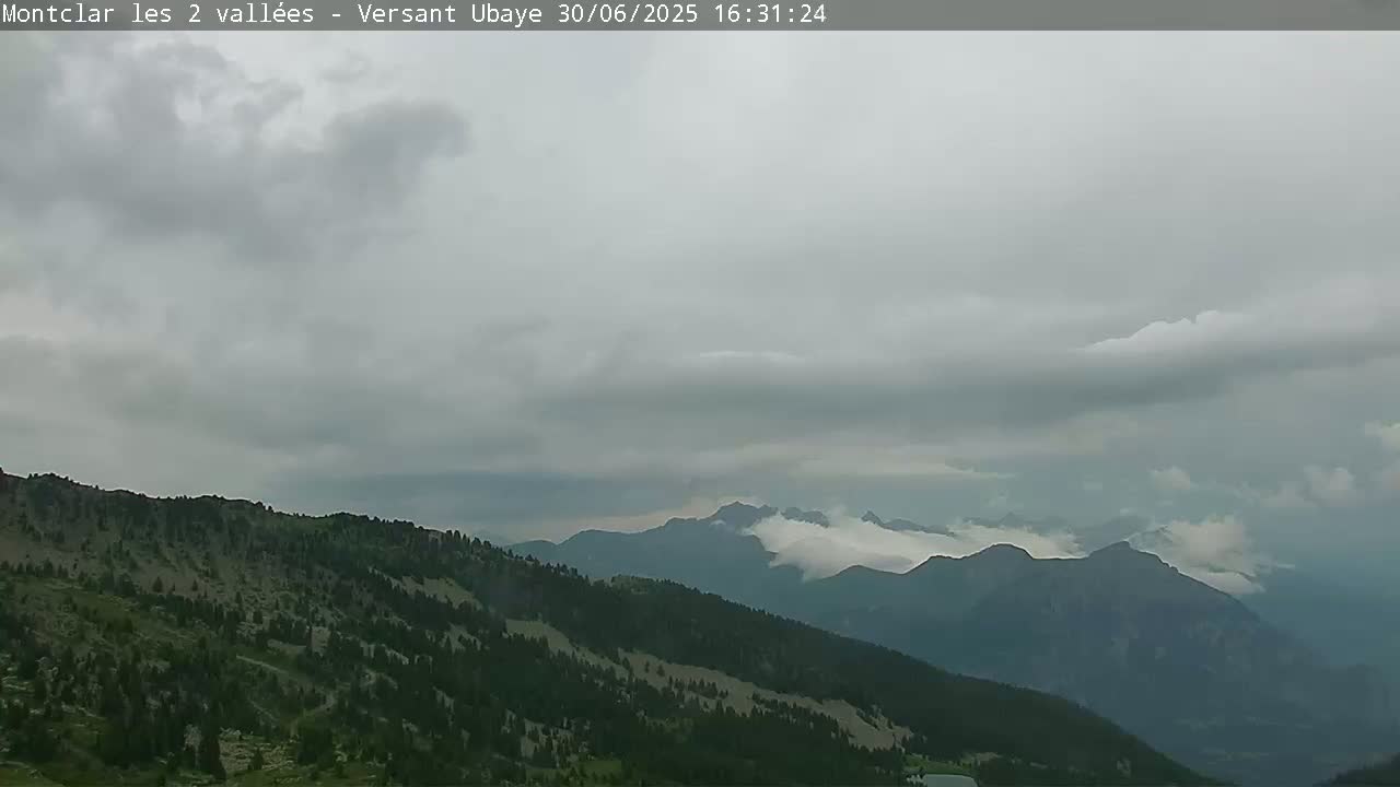 Saint Jaen, Montclar Summet Station les 2 Vallées ( Summit Station the 2 Valleys) & Fun Zone Live Cam - Digne-les-Bains, 	Alpes-de-Haute-Provence, Provence-Alpes-Côte d’Azur, France