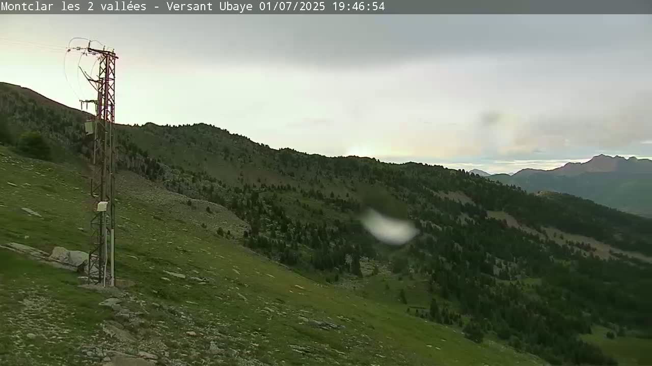 Saint Jaen, Montclar Summet Station les 2 Vallées ( Summit Station the 2 Valleys) & Fun Zone Live Cam - Digne-les-Bains, 	Alpes-de-Haute-Provence, Provence-Alpes-Côte d’Azur, France