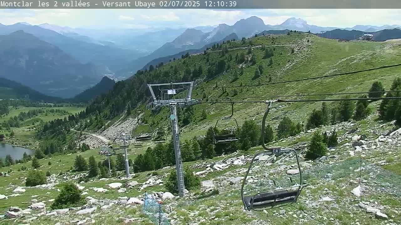 Saint Jaen, Montclar Summet Station les 2 Vallées ( Summit Station the 2 Valleys) & Fun Zone Live Cam - Digne-les-Bains, 	Alpes-de-Haute-Provence, Provence-Alpes-Côte d’Azur, France