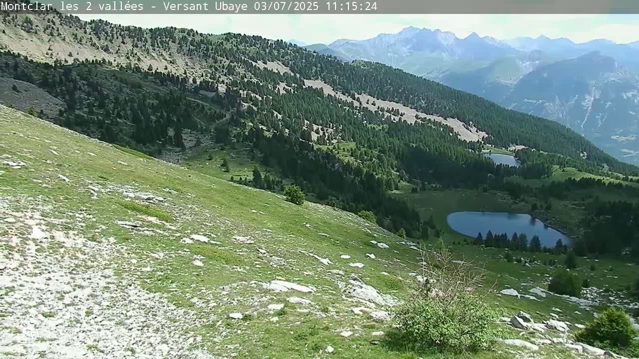 Saint Jaen, Montclar Summet Station les 2 Vallées ( Summit Station the 2 Valleys) & Fun Zone Live Cam - Digne-les-Bains, 	Alpes-de-Haute-Provence, Provence-Alpes-Côte d’Azur, France