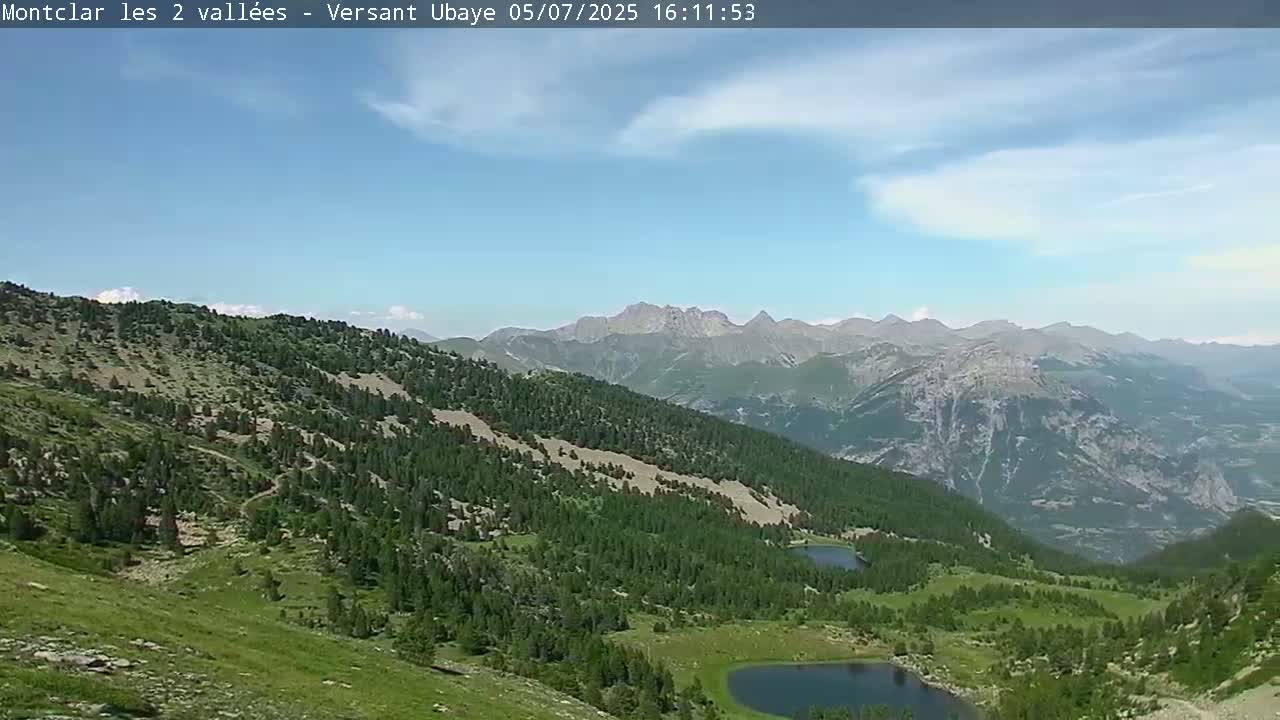 Saint Jaen, Montclar Summet Station les 2 Vallées ( Summit Station the 2 Valleys) & Fun Zone Live Cam - Digne-les-Bains, 	Alpes-de-Haute-Provence, Provence-Alpes-Côte d’Azur, France
