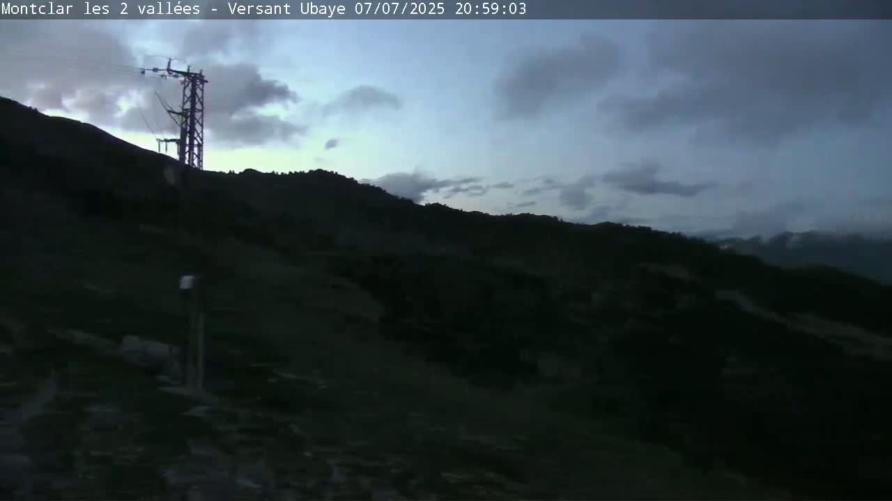 Saint Jaen, Montclar Summet Station les 2 Vallées ( Summit Station the 2 Valleys) & Fun Zone Live Cam - Digne-les-Bains, 	Alpes-de-Haute-Provence, Provence-Alpes-Côte d’Azur, France
