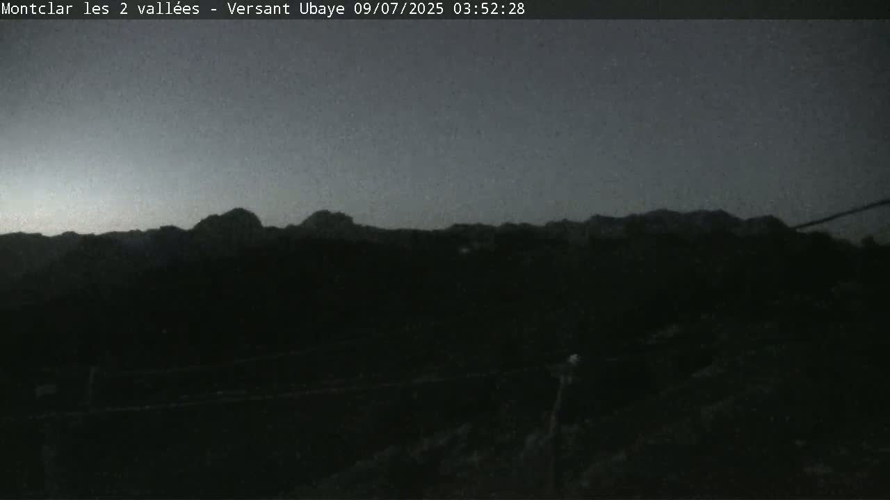 Saint Jaen, Montclar Summet Station les 2 Vallées ( Summit Station the 2 Valleys) & Fun Zone Live Cam - Digne-les-Bains, 	Alpes-de-Haute-Provence, Provence-Alpes-Côte d’Azur, France