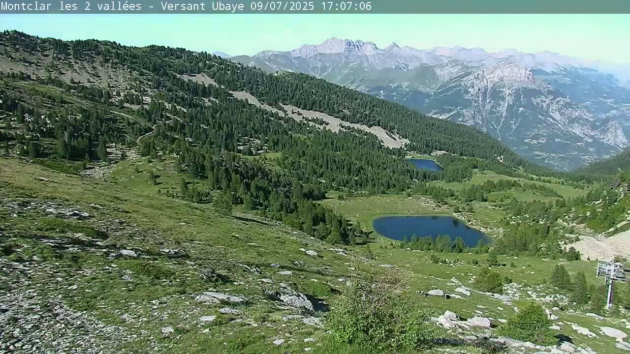 Saint Jaen, Montclar Summet Station les 2 Vallées ( Summit Station the 2 Valleys) & Fun Zone Live Cam - Digne-les-Bains, 	Alpes-de-Haute-Provence, Provence-Alpes-Côte d’Azur, France