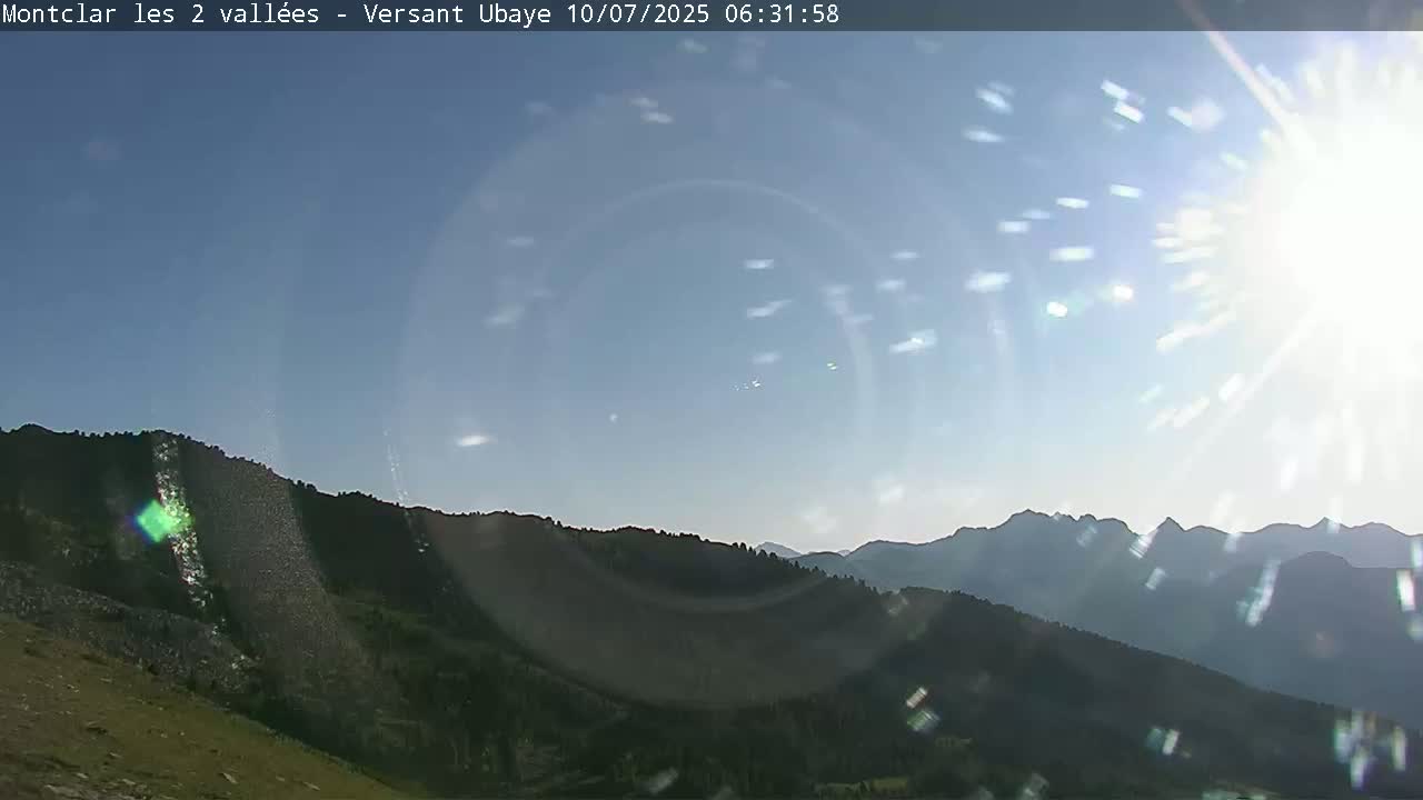 Saint Jaen, Montclar Summet Station les 2 Vallées ( Summit Station the 2 Valleys) & Fun Zone Live Cam - Digne-les-Bains, 	Alpes-de-Haute-Provence, Provence-Alpes-Côte d’Azur, France