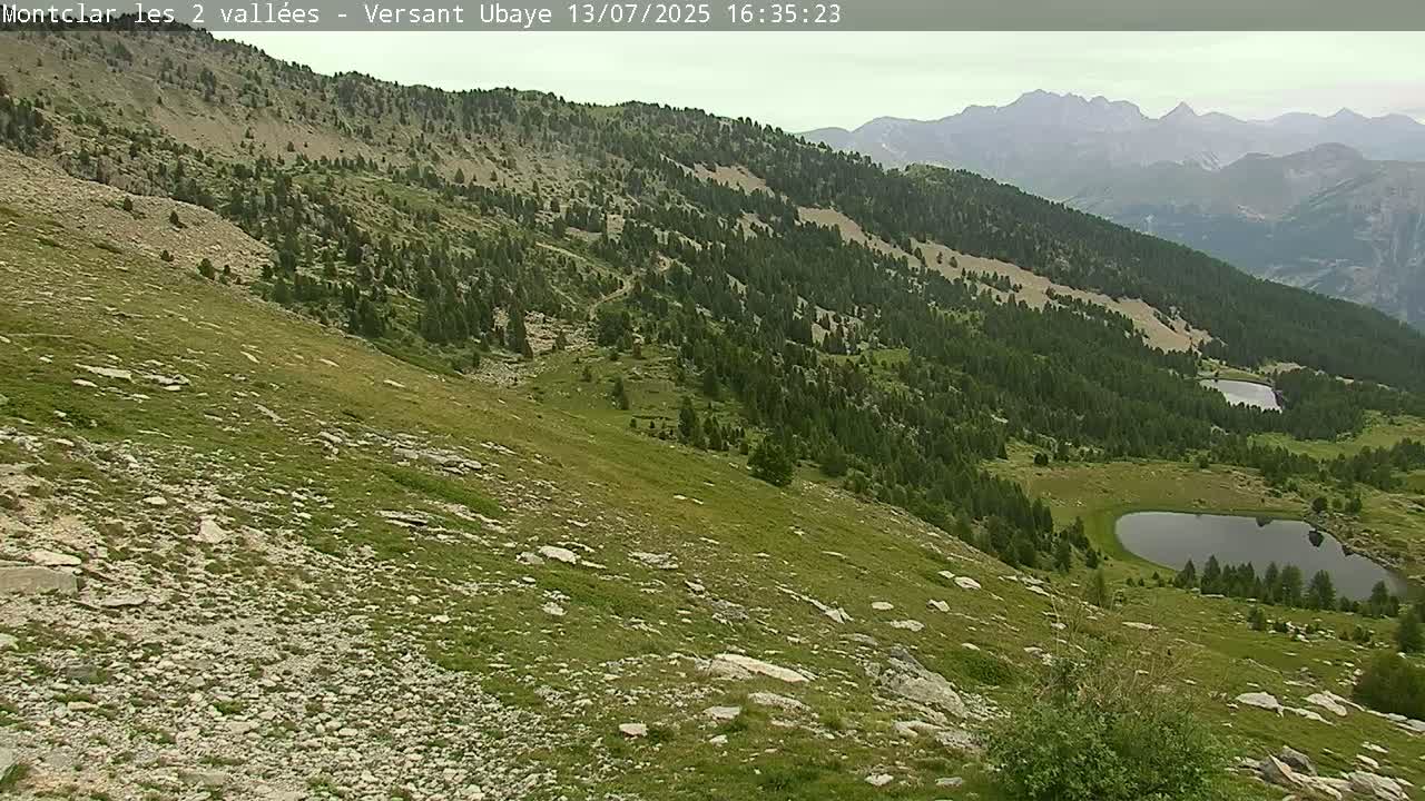 Saint Jaen, Montclar Summet Station les 2 Vallées ( Summit Station the 2 Valleys) & Fun Zone Live Cam - Digne-les-Bains, 	Alpes-de-Haute-Provence, Provence-Alpes-Côte d’Azur, France
