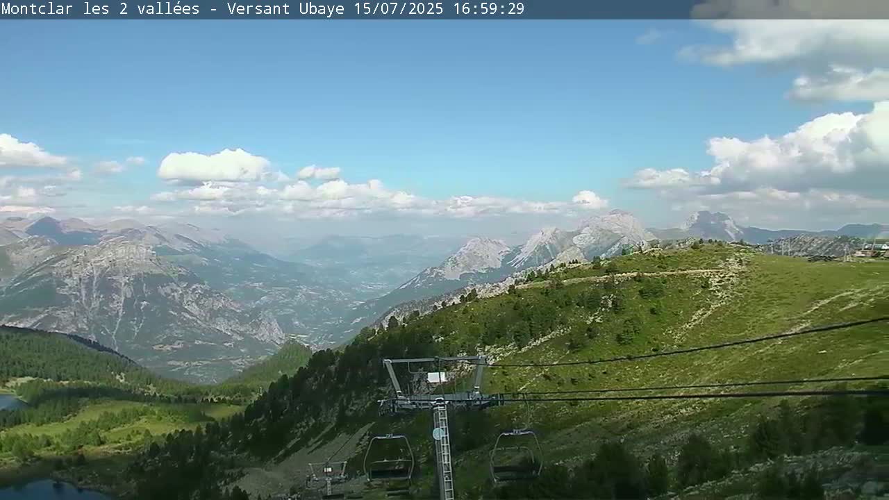 Saint Jaen, Montclar Summet Station les 2 Vallées ( Summit Station the 2 Valleys) & Fun Zone Live Cam - Digne-les-Bains, 	Alpes-de-Haute-Provence, Provence-Alpes-Côte d’Azur, France