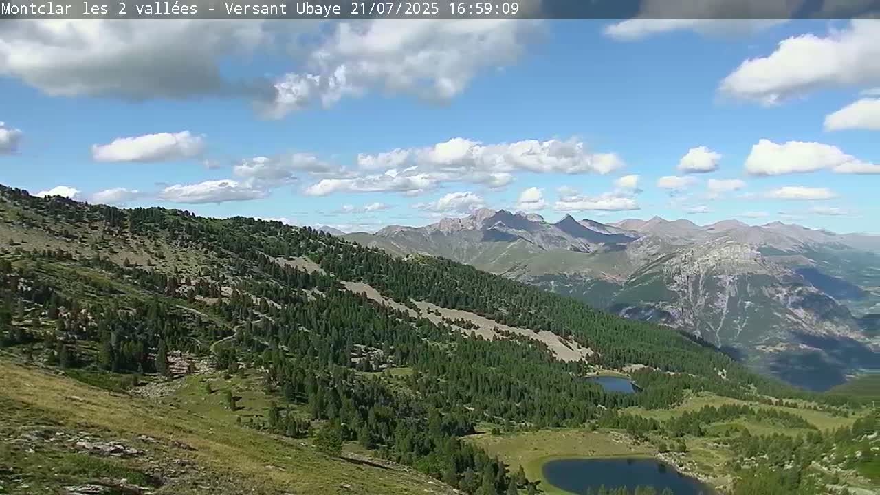 Saint Jaen, Montclar Summet Station les 2 Vallées ( Summit Station the 2 Valleys) & Fun Zone Live Cam - Digne-les-Bains, 	Alpes-de-Haute-Provence, Provence-Alpes-Côte d’Azur, France