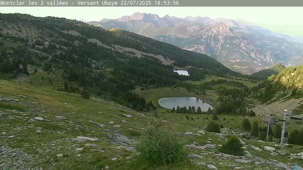 Saint Jaen, Montclar Summet Station les 2 Vallées ( Summit Station the 2 Valleys) & Fun Zone Live Cam - Digne-les-Bains, 	Alpes-de-Haute-Provence, Provence-Alpes-Côte d’Azur, France