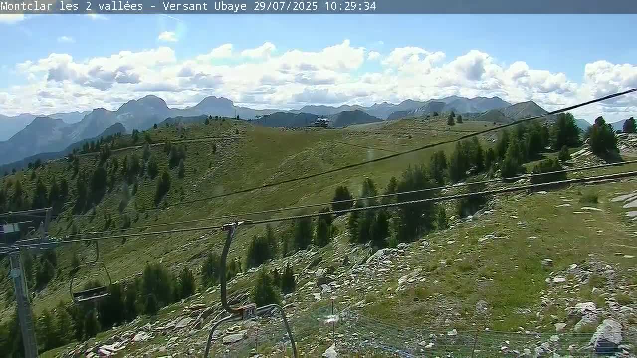 Saint Jaen, Montclar Summet Station les 2 Vallées ( Summit Station the 2 Valleys) & Fun Zone Live Cam - Digne-les-Bains, 	Alpes-de-Haute-Provence, Provence-Alpes-Côte d’Azur, France