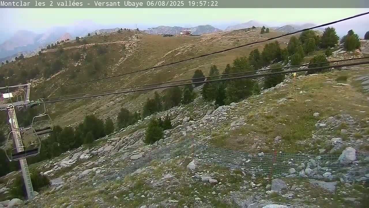 Saint Jaen, Montclar Summet Station les 2 Vallées ( Summit Station the 2 Valleys) & Fun Zone Live Cam - Digne-les-Bains, 	Alpes-de-Haute-Provence, Provence-Alpes-Côte d’Azur, France