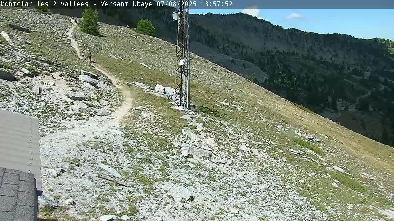 Saint Jaen, Montclar Summet Station les 2 Vallées ( Summit Station the 2 Valleys) & Fun Zone Live Cam - Digne-les-Bains, 	Alpes-de-Haute-Provence, Provence-Alpes-Côte d’Azur, France