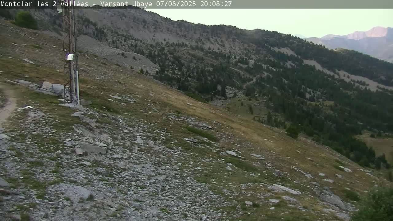 Saint Jaen, Montclar Summet Station les 2 Vallées ( Summit Station the 2 Valleys) & Fun Zone Live Cam - Digne-les-Bains, 	Alpes-de-Haute-Provence, Provence-Alpes-Côte d’Azur, France