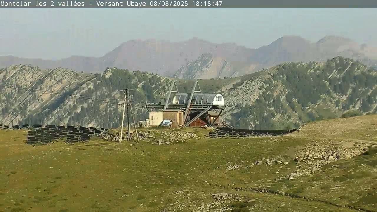 Saint Jaen, Montclar Summet Station les 2 Vallées ( Summit Station the 2 Valleys) & Fun Zone Live Cam - Digne-les-Bains, 	Alpes-de-Haute-Provence, Provence-Alpes-Côte d’Azur, France